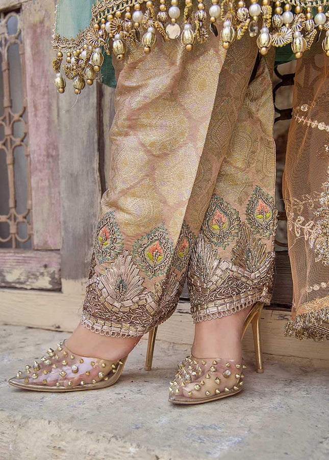 Pure Resham Mesuri Hand Embroidered P-237