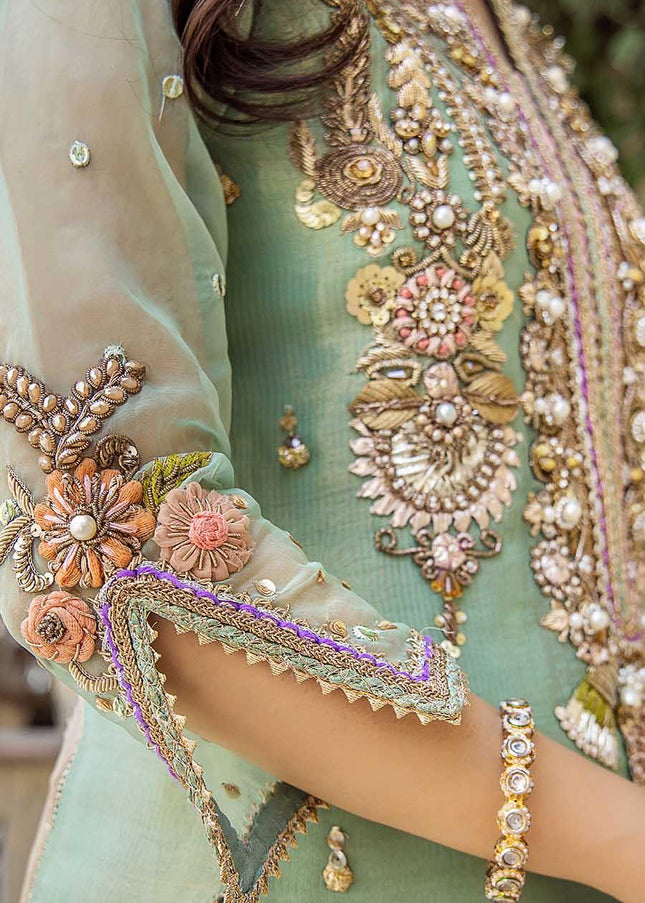 Pure Resham Mesuri Hand Embroidered P-237