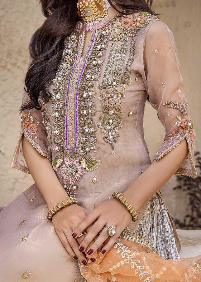 Pure Resham Mesuri Hand Embroidered P-237