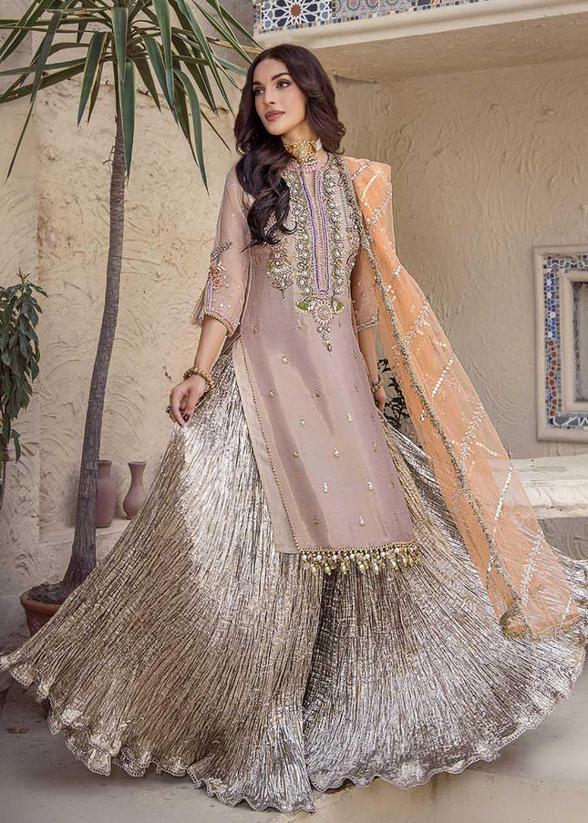Pure Resham Mesuri Hand Embroidered P-237