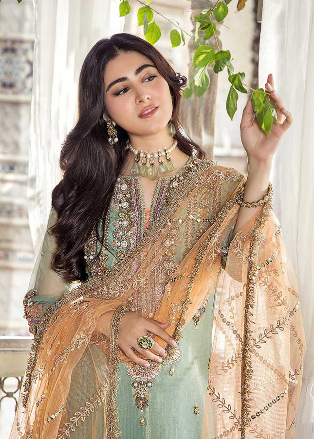 Pure Resham Mesuri Hand Embroidered P-237