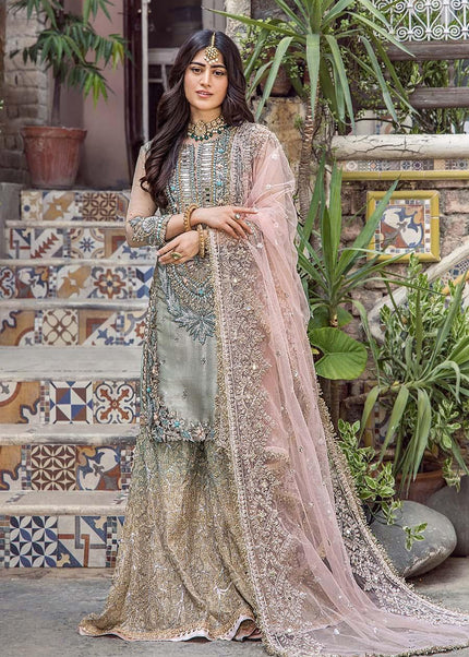 Pure Resham Mesuri Hand Embroidered P-245
