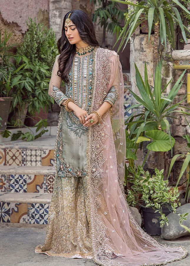 Pure Resham Mesuri Hand Embroidered P-245
