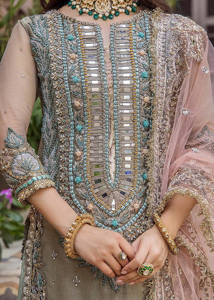 Pure Resham Mesuri Hand Embroidered P-245