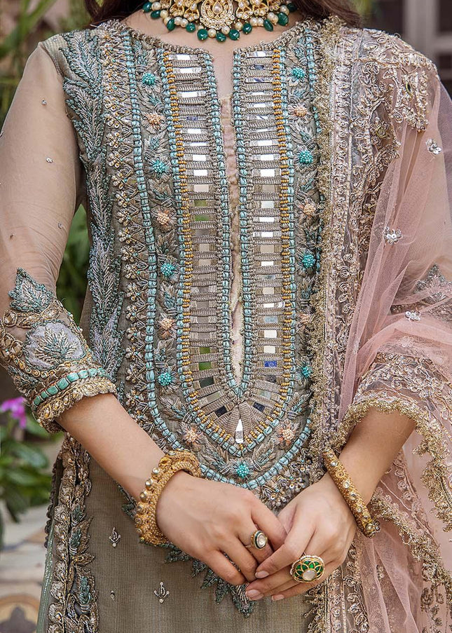 Pure Resham Mesuri Hand Embroidered P-245