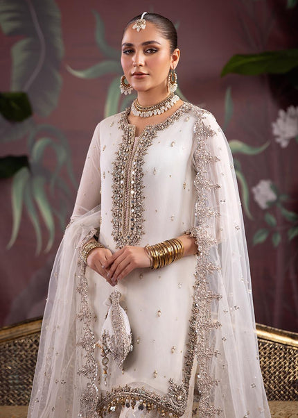 Crinkle Chiffon Hand Embroidered P-267