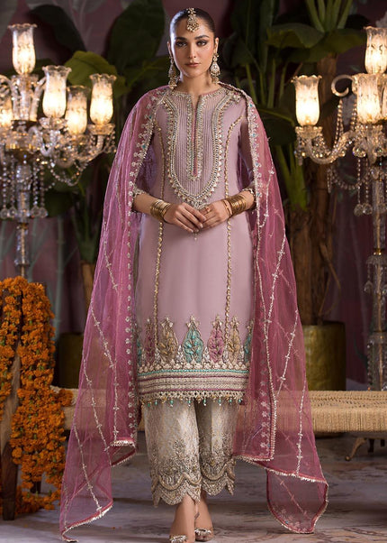 Organza Hand Embroidered P-258