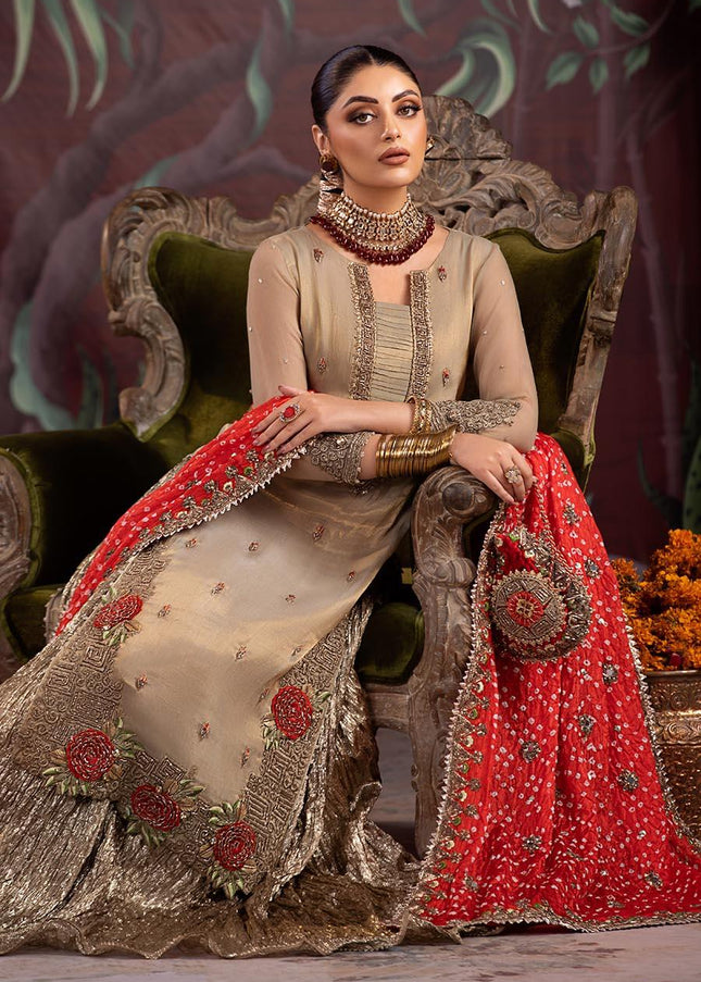 Pure Resham Mesuri Hand Embroidered P-259