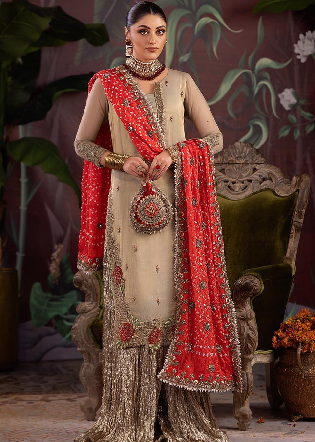 Pure Resham Mesuri Hand Embroidered P-259