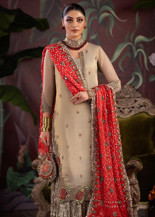 Pure Resham Mesuri Hand Embroidered P-259