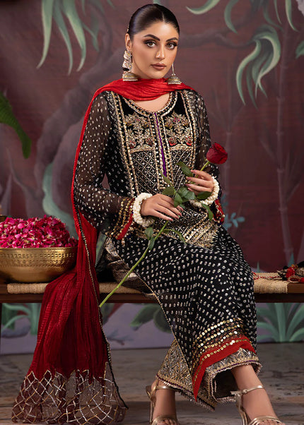 Chiffon Chunnari Handmade P-269