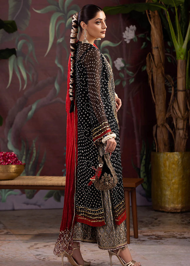 Chiffon Chunnari Handmade P-269