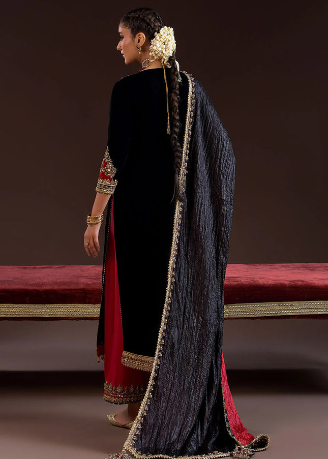 Velvet Hand Embroidered P-283