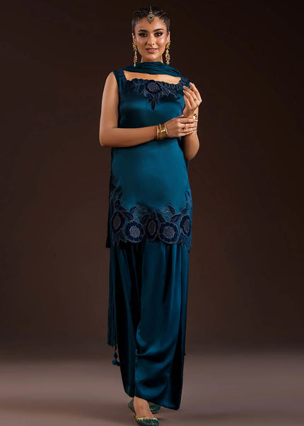 Glass Silk Embroidered P-284