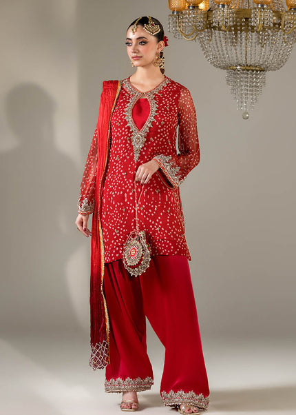 Chiffon Chunnari Handmade P-285