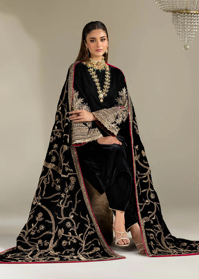 Velvet Hand Embroidered P-289