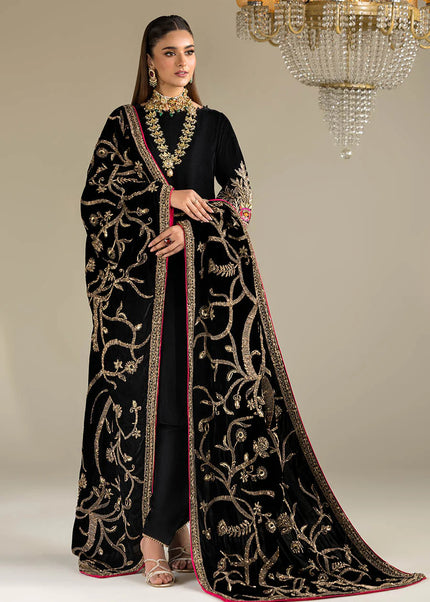 Velvet Hand Embroidered P-289