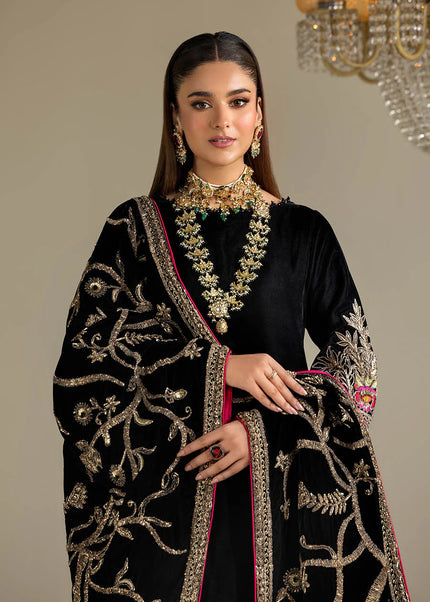 Velvet Hand Embroidered P-289