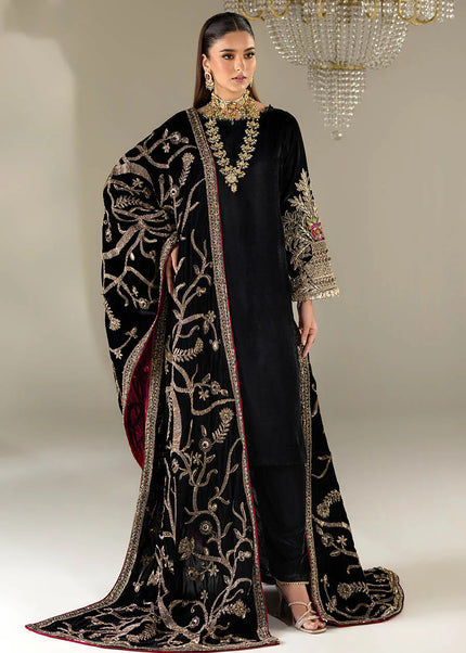 Velvet Hand Embroidered P-289