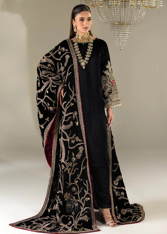 Velvet Hand Embroidered P-289