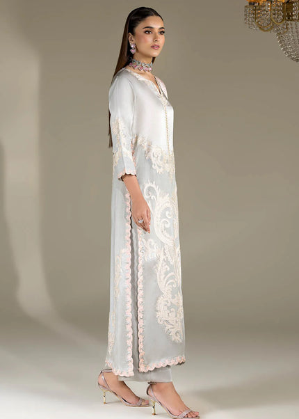 Gloss Silk Embroidered P-293