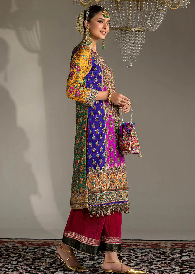 Pure Resham Silk Hand Embroidered E-309