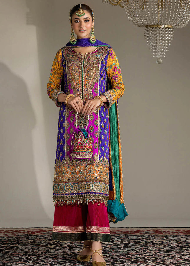 Pure Resham Silk Hand Embroidered E-309