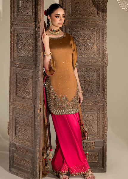 Gloss Silk Hand Embroidered P-295