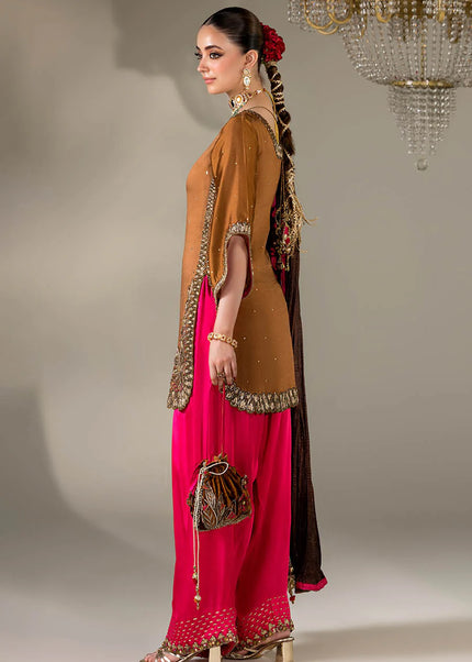 Gloss Silk Hand Embroidered P-295