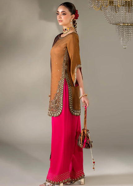 Gloss Silk Hand Embroidered P-295