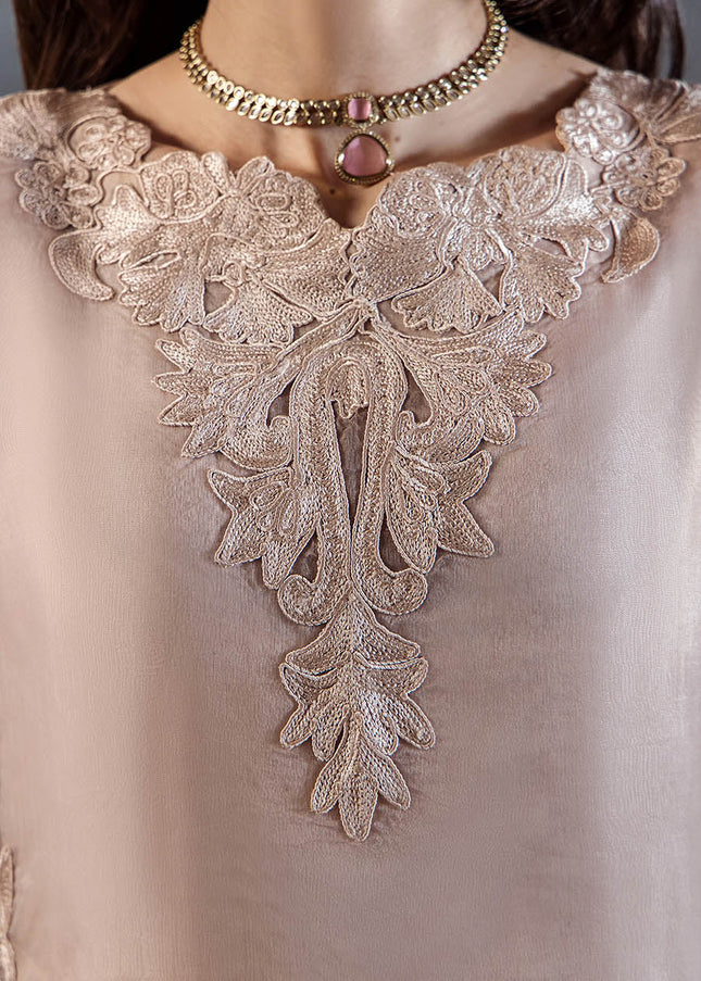 Organza Hand Embroidered P-304
