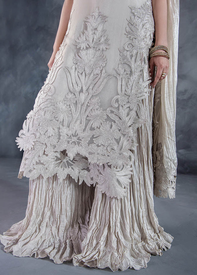 Organza Hand Embroidered P-304
