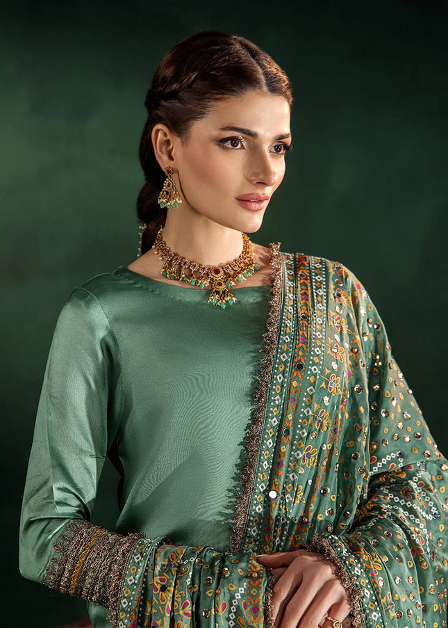 Gloss Silk Hand Embroidered P-305