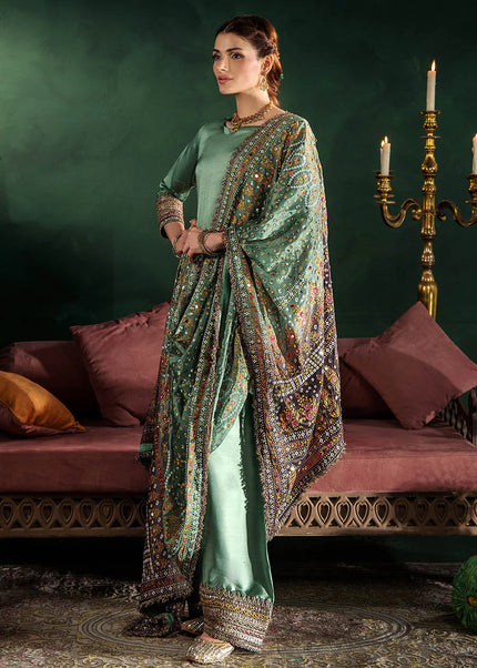 Gloss Silk Hand Embroidered P-305