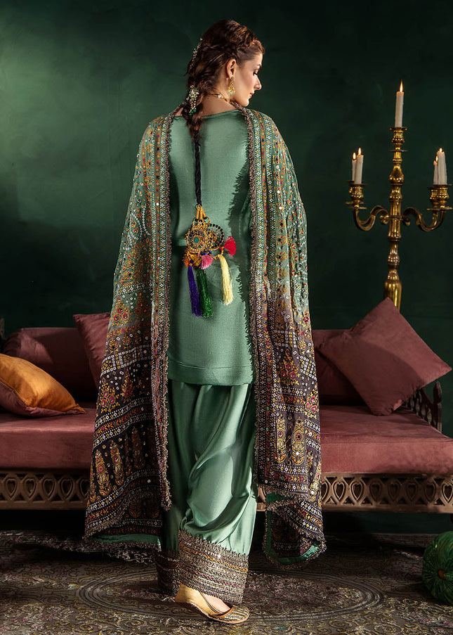 Gloss Silk Hand Embroidered P-305