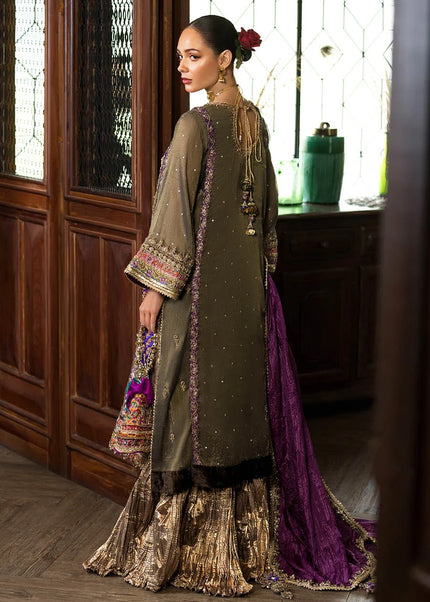Mesuri Net Hand Embroidered P-309