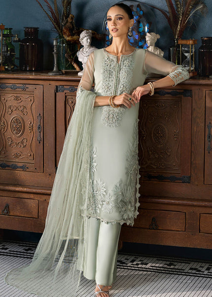 Organza Hand Embroidered P-310