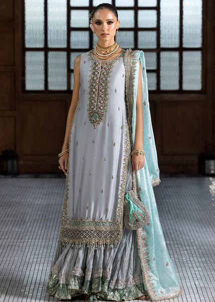 Gloss Silk Hand Embroidered P-310