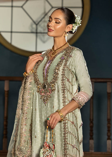 Gloss Silk Hand Embroidered P-312