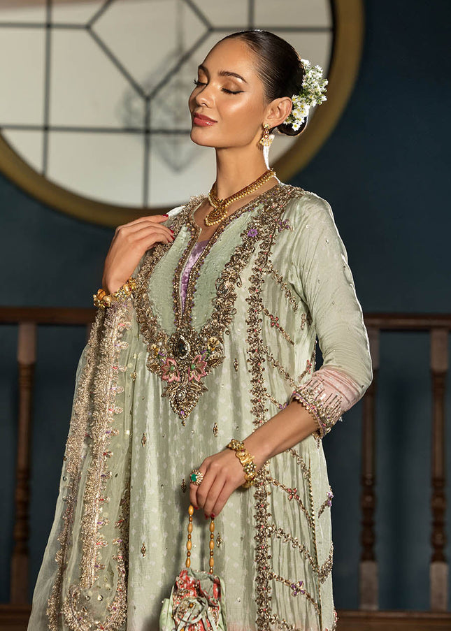 Gloss Silk Hand Embroidered P-312