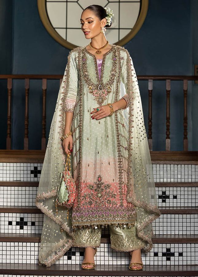 Gloss Silk Hand Embroidered P-312