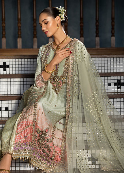 Gloss Silk Hand Embroidered P-312