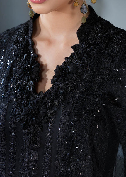 Gloss Silk Hand Embroidered P-313