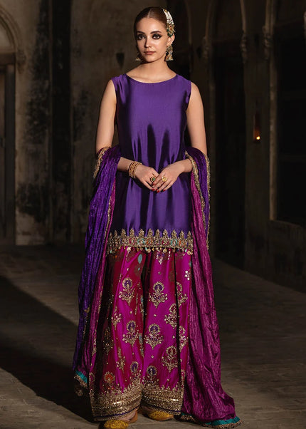 Gloss Silk Hand Embroidered P-314