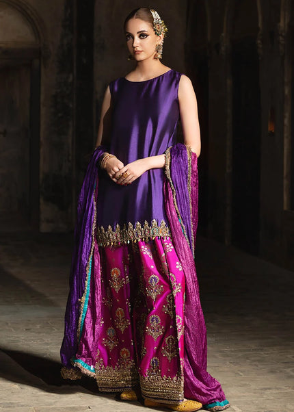Gloss Silk Hand Embroidered P-314