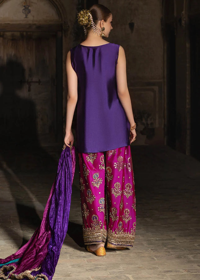 Gloss Silk Hand Embroidered P-314