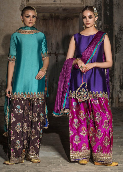 Gloss Silk Hand Embroidered P-314