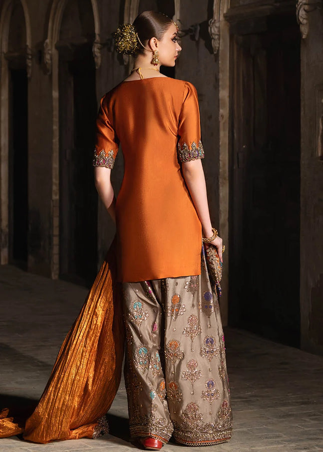 Gloss Silk Hand Embroidered P-314