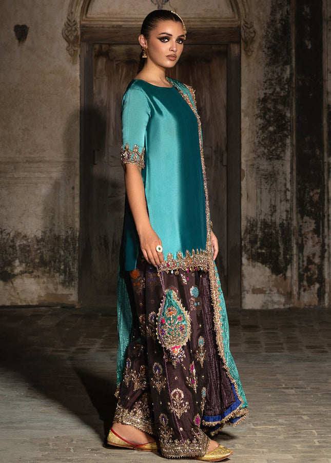 Gloss Silk Hand Embroidered P-314