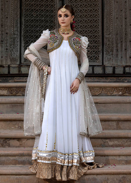 Chiffon Hand Embroidered P-318